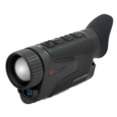 Click here to view larger image NocPix LUMI H35R 640 12um 2.5x 35mm 50Hz Compact Thermal Monocular Laser Rangefinder